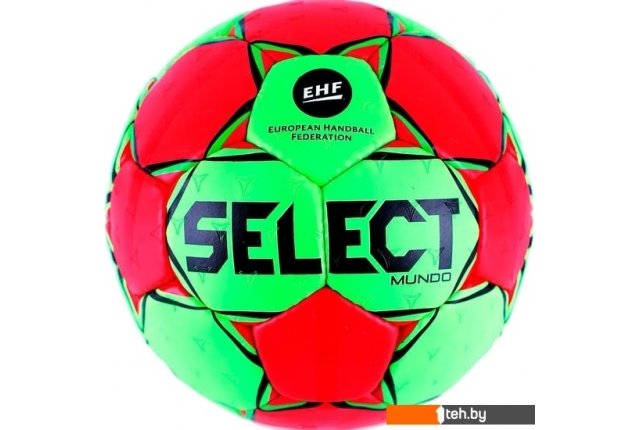 Мячи Select Mundo (3 размер, салатовый/красный) Мячи Select Mundo (3 размер, салатовый/красный)