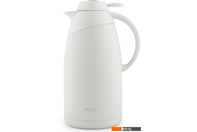 Термосы, термокружки и многоразовые стаканы Miku TH-JG-1500WHT (1.5л, белый) Термосы, термокружки и многоразовые стаканы Miku TH-JG-1500WHT (1.5л, белый)