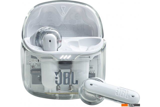 Наушники и гарнитуры JBL Tune Flex Ghost (белый) Наушники и гарнитуры JBL Tune Flex Ghost (белый)