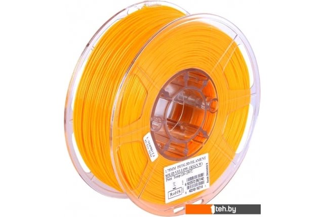 Расходные материалы и аксессуары для 3D-печати eSUN PET-G 1.75 мм 1000 г (желтый непрозрачный) Расходные материалы и аксессуары для 3D-печати eSUN PET-G 1.75 мм 1000 г (желтый непрозрачный)