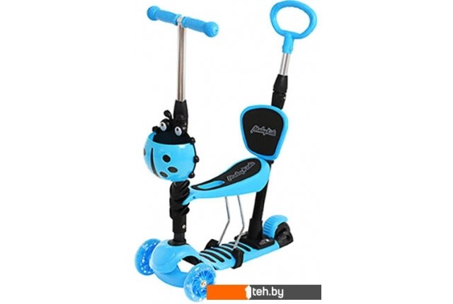 Самокаты Moby Kids Божья коровка 3 в 1 641408 (синий) Самокаты Moby Kids Божья коровка 3 в 1 641408 (синий)
