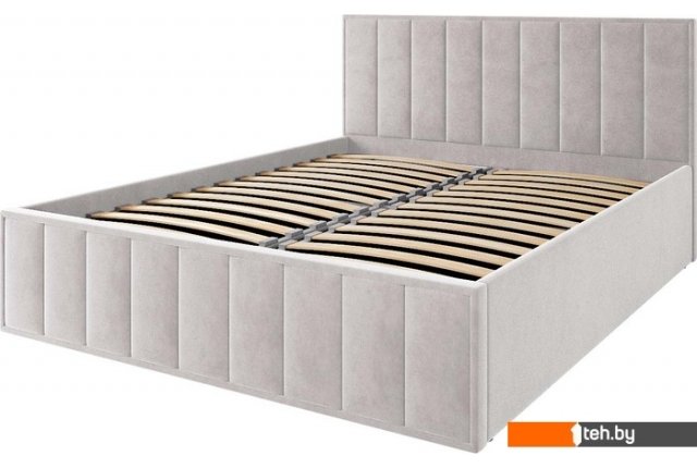Кровати ДСВ Лана 1.8 с ПМ 180x200 (бежевый софт) Кровати ДСВ Лана 1.8 с ПМ 180x200 (бежевый софт)