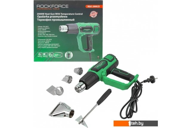 Промышленные фены RockForce RF-HG65-2000LED Промышленные фены RockForce RF-HG65-2000LED