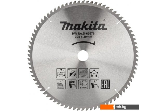 Пильные диски Makita D-65676 Пильные диски Makita D-65676