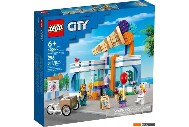 Конструкторы LEGO City 60363 Магазин мороженого Конструкторы LEGO City 60363 Магазин мороженого