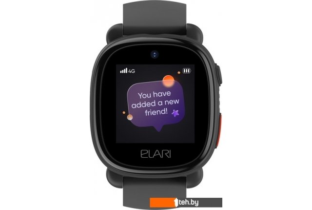 Умные часы и браслеты Elari KidPhone 4G Lite (черный) Умные часы и браслеты Elari KidPhone 4G Lite (черный)