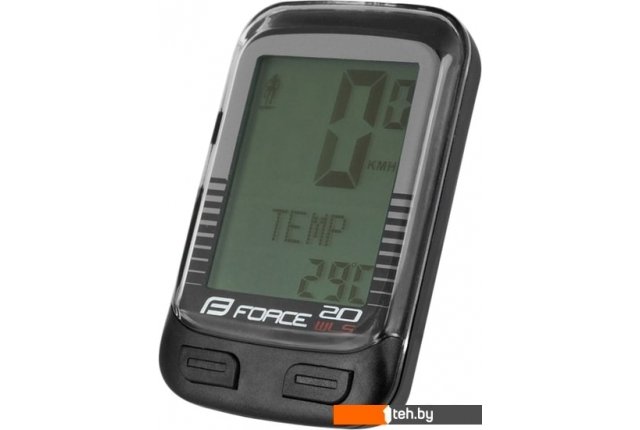 Велокомпьютеры Force WLS 20 (черный) Велокомпьютеры Force WLS 20 (черный)