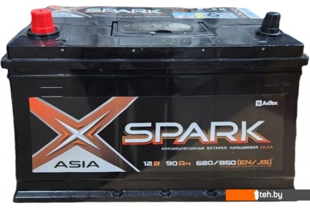 Автомобильные аккумуляторы Spark Asia 680/850A EN/JIS L+ SPAA90-3-L (90 А·ч) Автомобильные аккумуляторы Spark Asia 680/850A EN/JIS L+ SPAA90-3-L (90 А·ч)