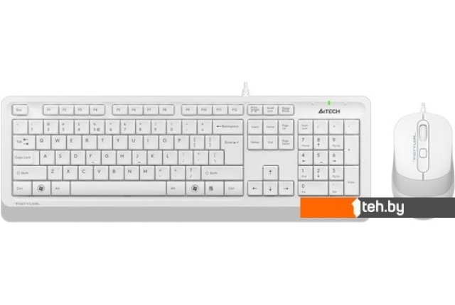 Наборы периферии A4Tech Fstyler F1010 (белый/серый) Наборы периферии A4Tech Fstyler F1010 (белый/серый)
