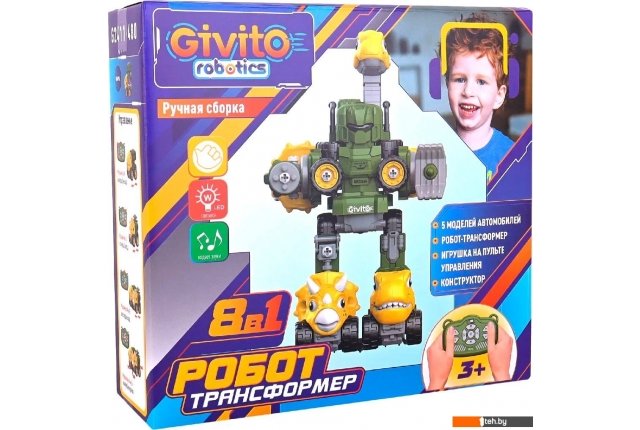 Конструкторы Givito Динозавр G2411-480 Конструкторы Givito Динозавр G2411-480