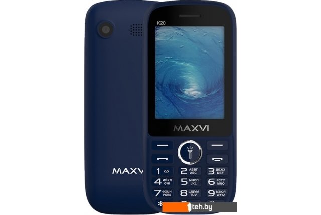 Мобильные телефоны Maxvi K20 (синий) Мобильные телефоны Maxvi K20 (синий)