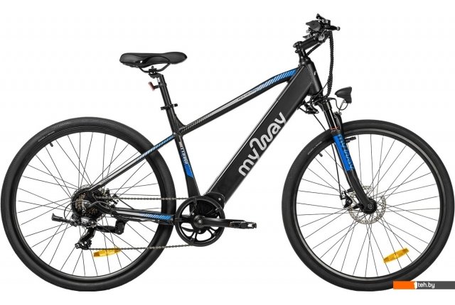Электровелосипеды MyWay Hill 1.0 250 28 (19, черный, матовый) Электровелосипеды MyWay Hill 1.0 250 28 (19, черный, матовый)