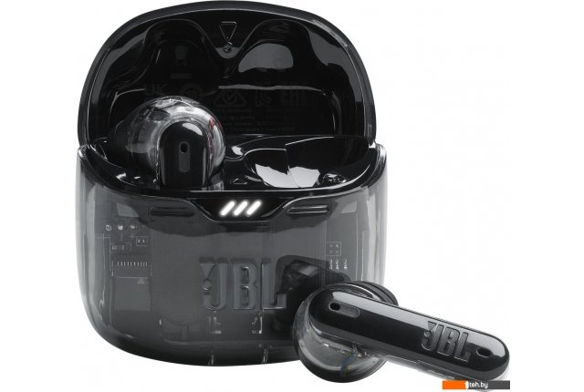 Наушники и гарнитуры JBL Tune Flex Ghost (черный, китайская версия) Наушники и гарнитуры JBL Tune Flex Ghost (черный, китайская версия)