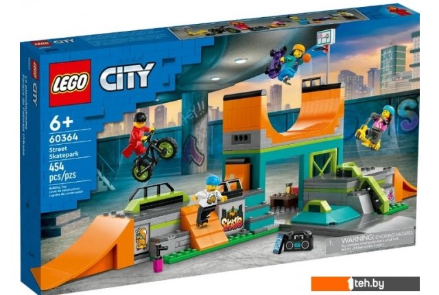 Конструкторы LEGO City Уличный скейт-парк 60364 Конструкторы LEGO City Уличный скейт-парк 60364
