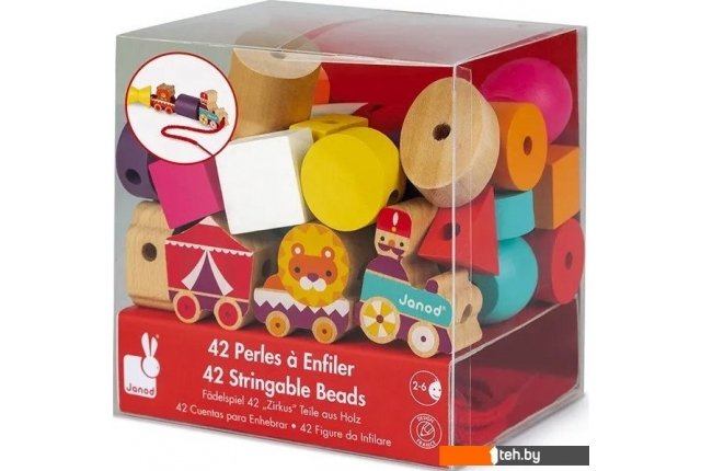 Развивающие игрушки Janod Цирк J05314 Развивающие игрушки Janod Цирк J05314