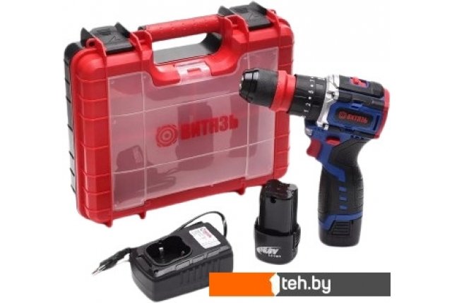 Шуруповерты, гайковерты, электроотвертки Витязь ДА-1016-У10М БСП 18012025 (с 2-мя АКБ, кейс) Шуруповерты, гайковерты, электроотвертки Витязь ДА-1016-У10М БСП 18012025 (с 2-мя АКБ, кейс)