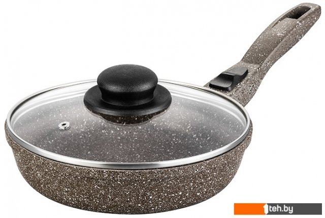 Сковороды Elan Gallery Гармония вкуса 120338 (коричневый опал) Сковороды Elan Gallery Гармония вкуса 120338 (коричневый опал)