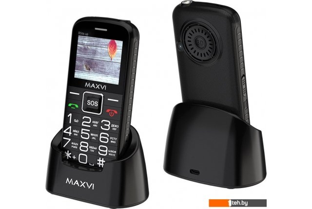 Мобильные телефоны Maxvi B5ds up (черный) Мобильные телефоны Maxvi B5ds up (черный)