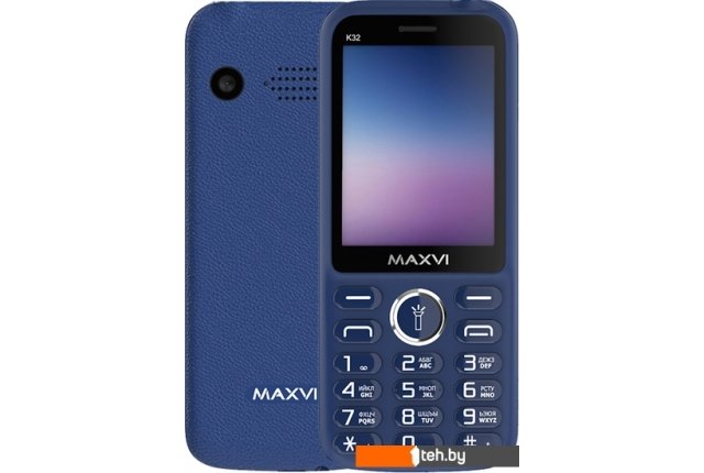 Мобильные телефоны Maxvi K32 (синий) Мобильные телефоны Maxvi K32 (синий)