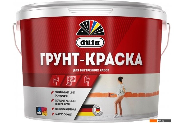 Краски и эмали Dufa 9 л (белый) Краски и эмали Dufa 9 л (белый)