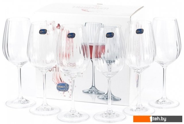 Стаканы, бокалы, рюмки Bohemia Crystal Waterfall 40729/22/350 Стаканы, бокалы, рюмки Bohemia Crystal Waterfall 40729/22/350