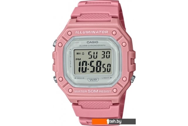 Наручные часы Casio Illuminator W-218HC-4A Наручные часы Casio Illuminator W-218HC-4A
