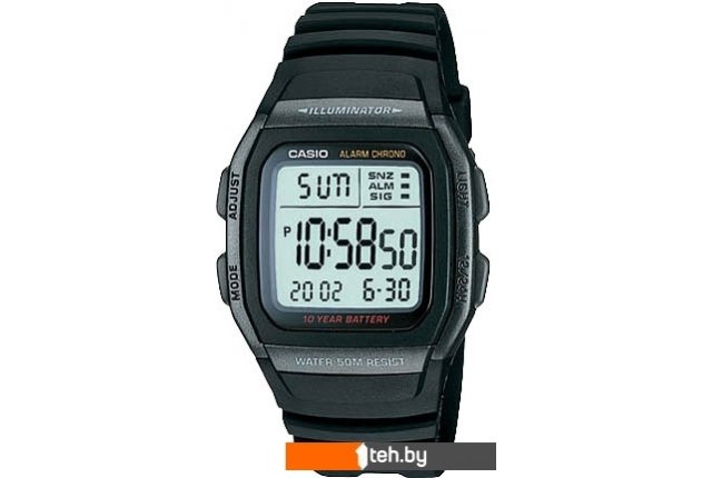 Наручные часы Casio W-96H-1B Наручные часы Casio W-96H-1B