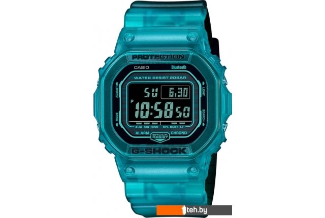 Наручные часы Casio G-Shock DW-B5600G-2E Наручные часы Casio G-Shock DW-B5600G-2E