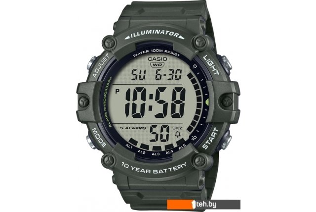 Наручные часы Casio Illuminator AE-1500WHX-3A Наручные часы Casio Illuminator AE-1500WHX-3A