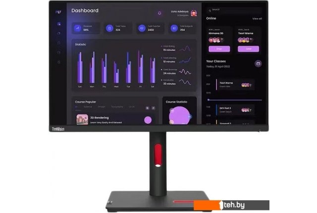Мониторы Lenovo ThinkVision T24i-30 63CFMATXUK Мониторы Lenovo ThinkVision T24i-30 63CFMATXUK