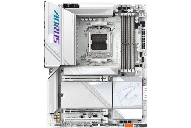 Материнские платы Gigabyte X870E Aorus Pro Ice Материнские платы Gigabyte X870E Aorus Pro Ice