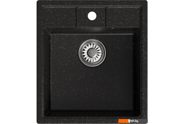 Кухонные мойки Mixline ML-GM28 552096 (черный) Кухонные мойки Mixline ML-GM28 552096 (черный)
