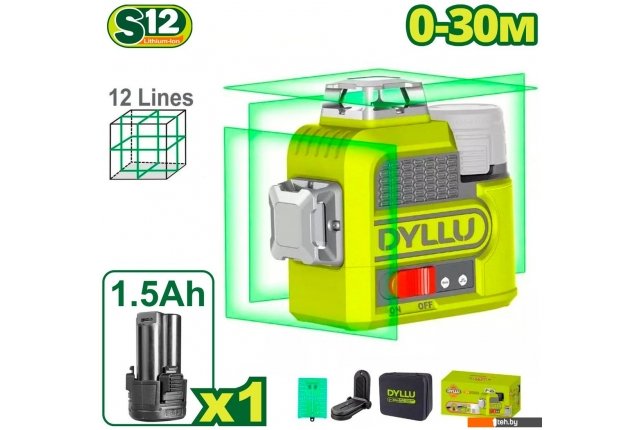 Лазерные нивелиры Dyllu DTLE8M12 Лазерные нивелиры Dyllu DTLE8M12