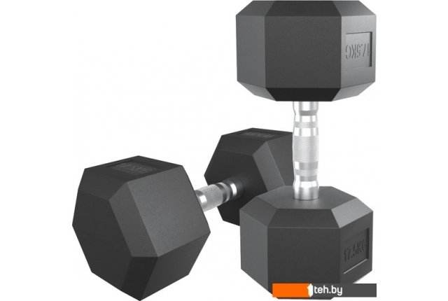 Гантели, гири, штанги Unixfit DBHEX17.5 17.5 кг Гантели, гири, штанги Unixfit DBHEX17.5 17.5 кг