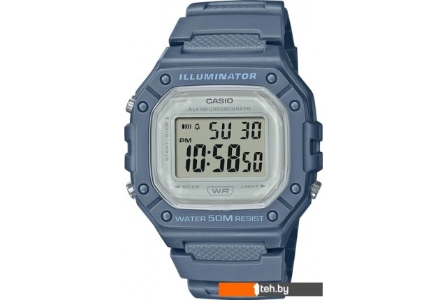 Наручные часы Casio Illuminator W-218HC-2A Наручные часы Casio Illuminator W-218HC-2A