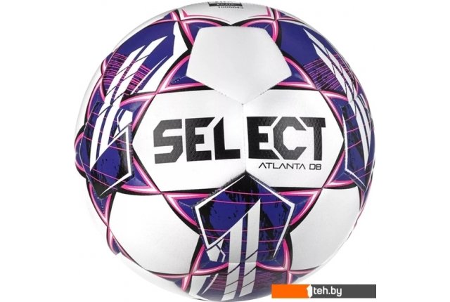 Мячи Select Atlanta DB 0575960900 (размер 5, белый/фиолетовый) Мячи Select Atlanta DB 0575960900 (размер 5, белый/фиолетовый)