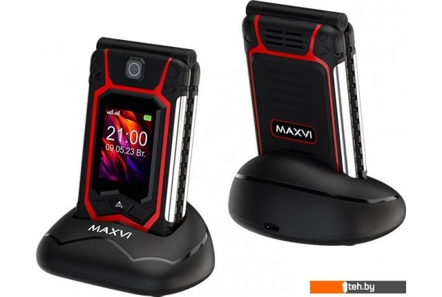 Мобильные телефоны Maxvi E10ds (красный) Мобильные телефоны Maxvi E10ds (красный)