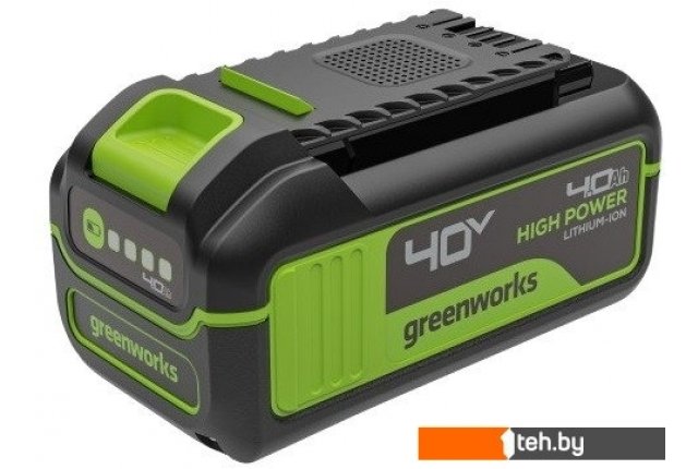 Аккумуляторы и зарядные устройства для инструмента Greenworks G40HP4 (40В/4 Ач) Аккумуляторы и зарядные устройства для инструмента Greenworks G40HP4 (40В/4 Ач)