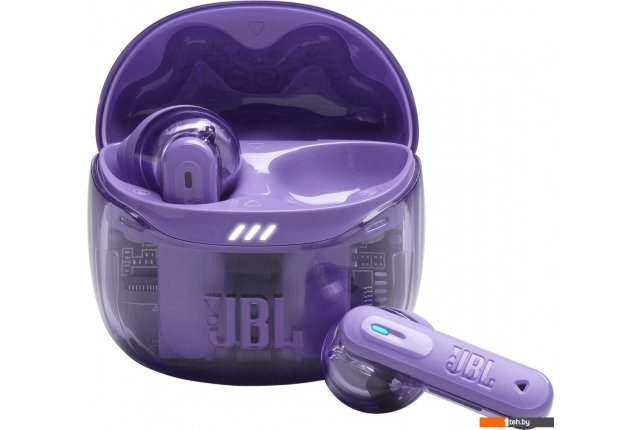 Наушники и гарнитуры JBL Tune Flex 2 Ghost (фиолетовый) Наушники и гарнитуры JBL Tune Flex 2 Ghost (фиолетовый)