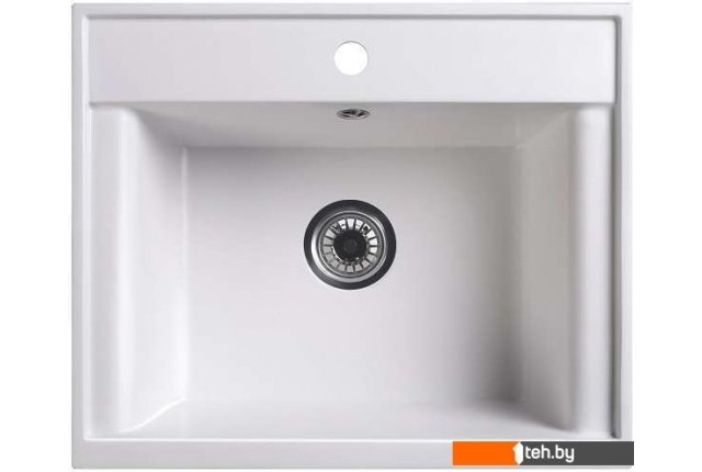 Кухонные мойки Belux SG-REC-6050 (белый кварц) Кухонные мойки Belux SG-REC-6050 (белый кварц)