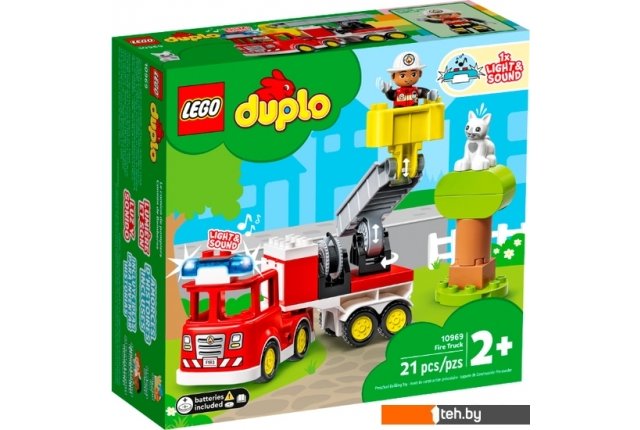 Конструкторы LEGO Duplo 10969 Пожарная машина Конструкторы LEGO Duplo 10969 Пожарная машина