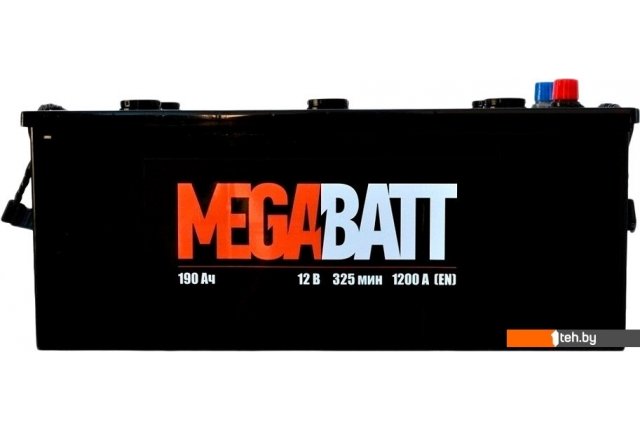 Автомобильные аккумуляторы Mega Batt 6CT-190NR (190 А·ч) Автомобильные аккумуляторы Mega Batt 6CT-190NR (190 А·ч)