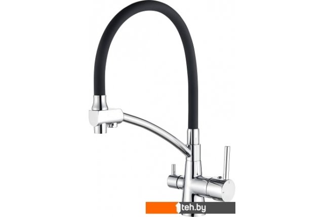 Смесители Ledeme L4855-2 (хром/черный) Смесители Ledeme L4855-2 (хром/черный)