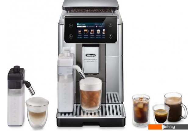 Кофеварки и кофемашины DeLonghi PrimaDonna Aromatic ECAM630.75.TSM Кофеварки и кофемашины DeLonghi PrimaDonna Aromatic ECAM630.75.TSM