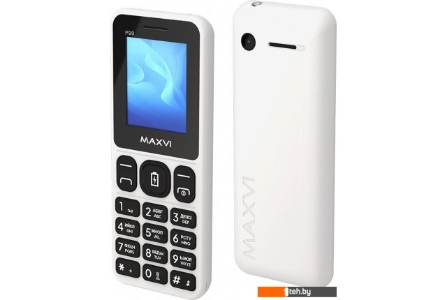 Мобильные телефоны Maxvi P99 (белый) Мобильные телефоны Maxvi P99 (белый)