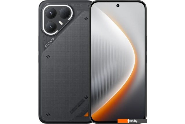 Мобильные телефоны Tecno Pova 7 Pro 8GB/256GB (графитовый черный) Мобильные телефоны Tecno Pova 7 Pro 8GB/256GB (графитовый черный)