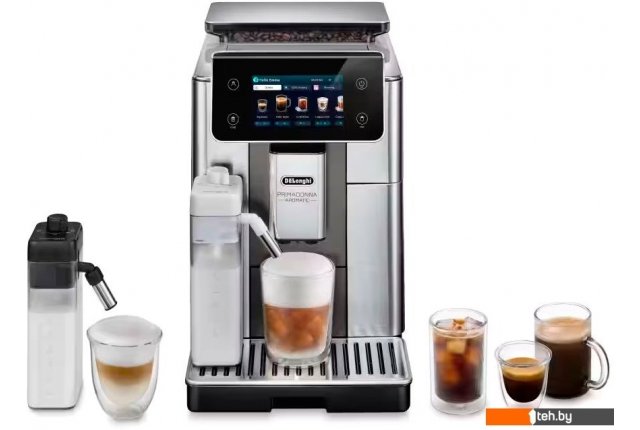 Кофеварки и кофемашины DeLonghi PrimaDonna Aromatic ECAM630.75.TM Кофеварки и кофемашины DeLonghi PrimaDonna Aromatic ECAM630.75.TM