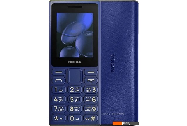 Мобильные телефоны Nokia 108 (2024) Dual SIM TA-1627 (синий) Мобильные телефоны Nokia 108 (2024) Dual SIM TA-1627 (синий)