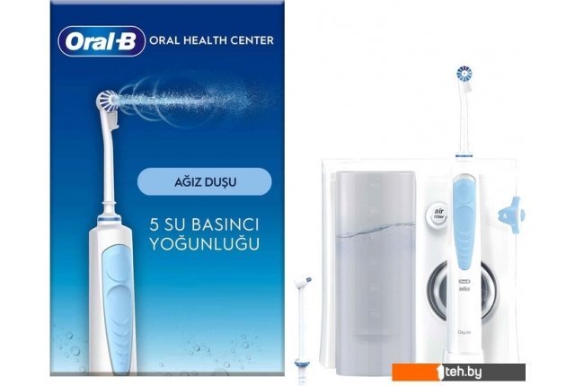 Электрические зубные щетки и ирригаторы Oral-B Professional Care Health Center OXYJET MD20.020.0 Электрические зубные щетки и ирригаторы Oral-B Professional Care Health Center OXYJET MD20.020.0