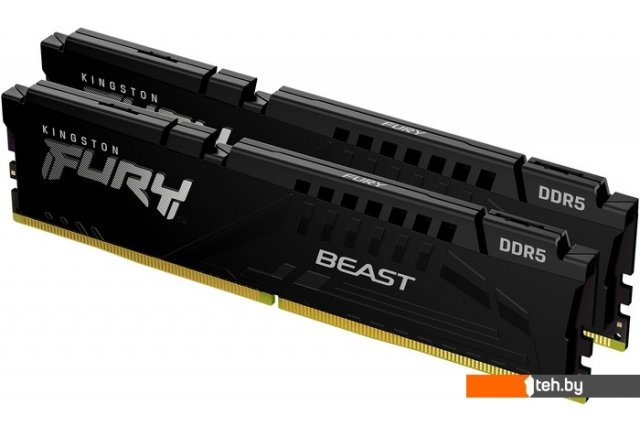 Оперативная память Kingston FURY Beast 2x8ГБ DDR5 6000 МГц KF560C30BBK2-16 Оперативная память Kingston FURY Beast 2x8ГБ DDR5 6000 МГц KF560C30BBK2-16